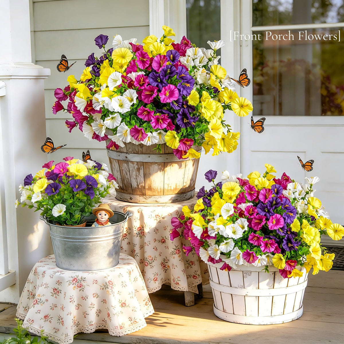 🔥Last Day 50% OFF🔥UV Resistant Artificial Petunias Flowers